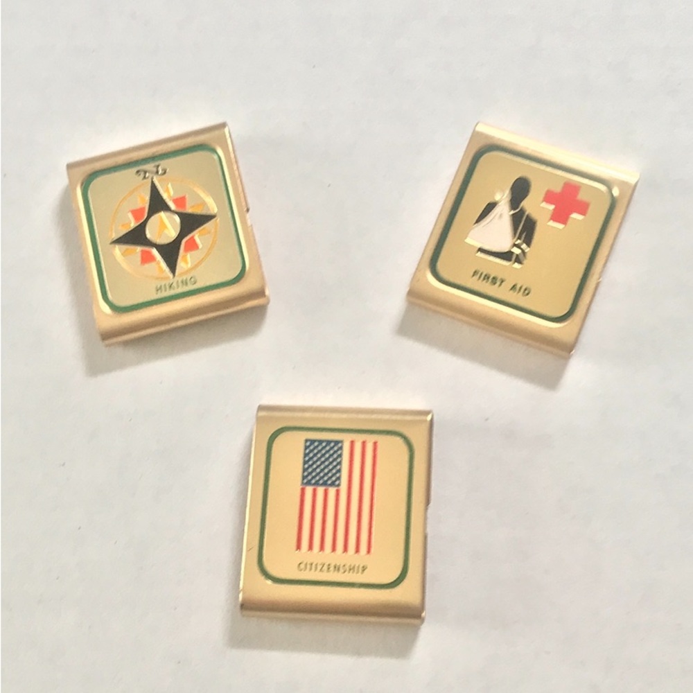 VTG Boy Scouts of America Collectible Belt Buckles (Set of 3)